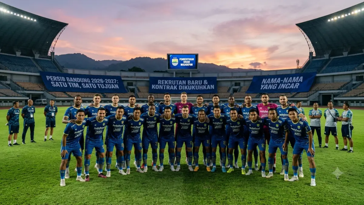 Persib Bandung Memperkuat Skuad Menjelang Musim 2026-2027: Empat Rekrutan Baru Promising