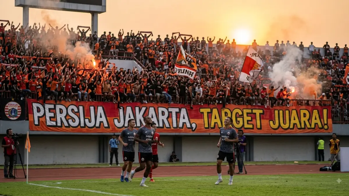 Persija Jakarta Siapkan Langkah Besar Menuju Gelar Juara, Tambah 2-3 Pemain Baru