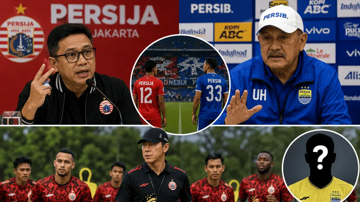 Persija Jakarta Targetkan Dua Gelar, Persib Bandung Pertimbangkan Penambahan Kiper Jelang Musim 2026/2027