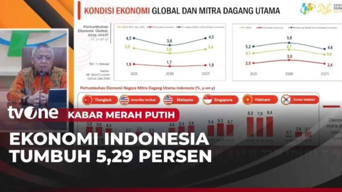 Pertumbuhan Ekonomi Indonesia Kuartal II 2026 Mencapai 5,29% dengan Sektor Industri Pengolahan Sebagai Penopang Utama