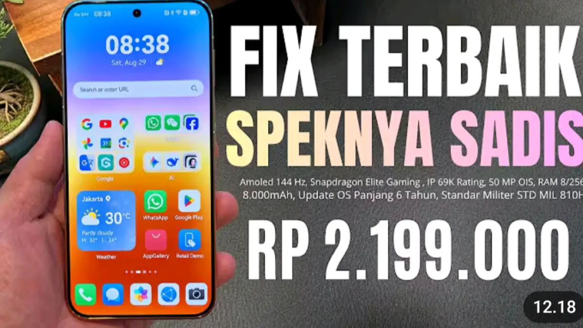 Pilihan HP Terbaik 2 Jutaan di 2026: Daya Tahan Baterai dan Performa Mengagumkan