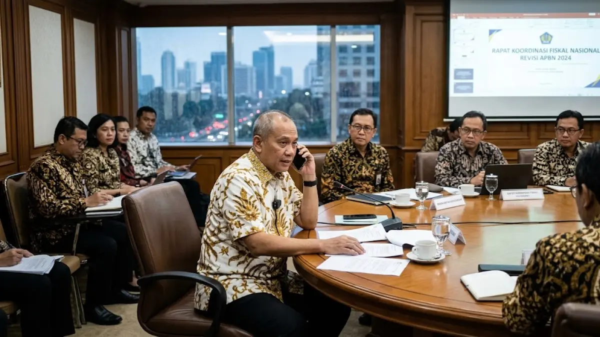 Purbaya Yudhi Sadewa Memimpin Rapat Terakhir Sebelum Pencopotan Jabatan Menteri Keuangan