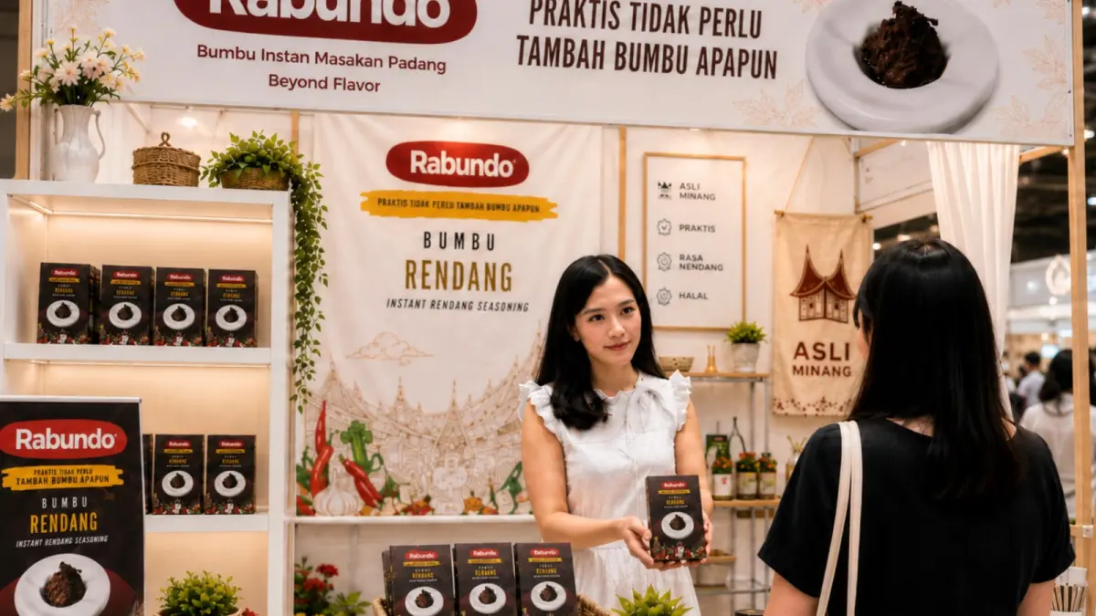 Rabundo: Mengangkat Cita Rasa Bumbu Rendang Asli dari Blitar ke Pasar Nasional Melalui Pemberdayaan BRI