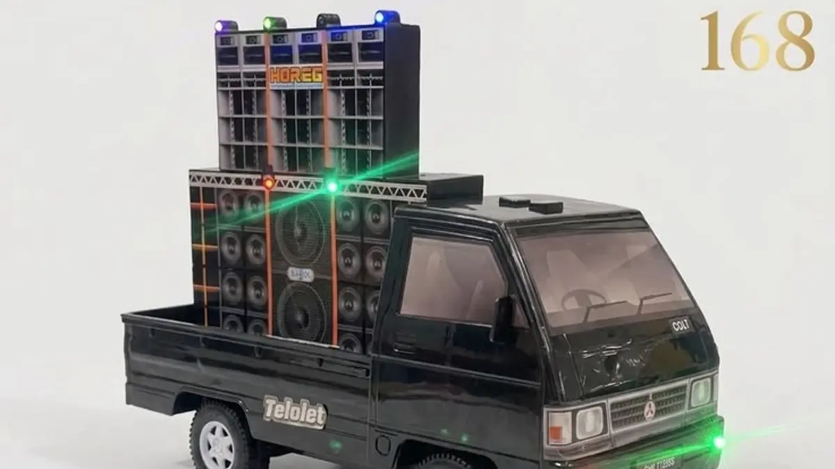 Sound Horeg Mini Hadir di Blitar: Inovasi Genset dan Lampu LED Menarik Perhatian Masyarakat