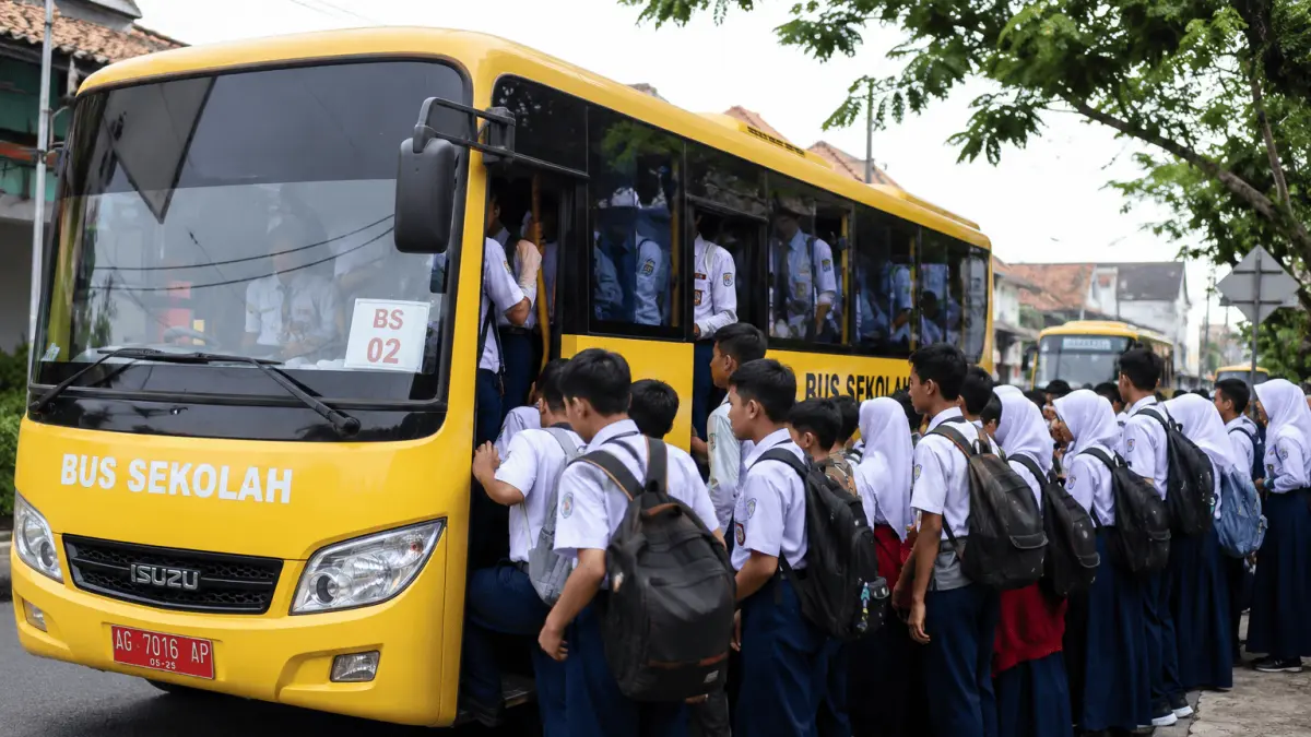 Tantangan Kapasitas Armada Bus Sekolah di Kota Blitar: Dishub Berupaya Maksimalkan Sumber Daya yang Ada