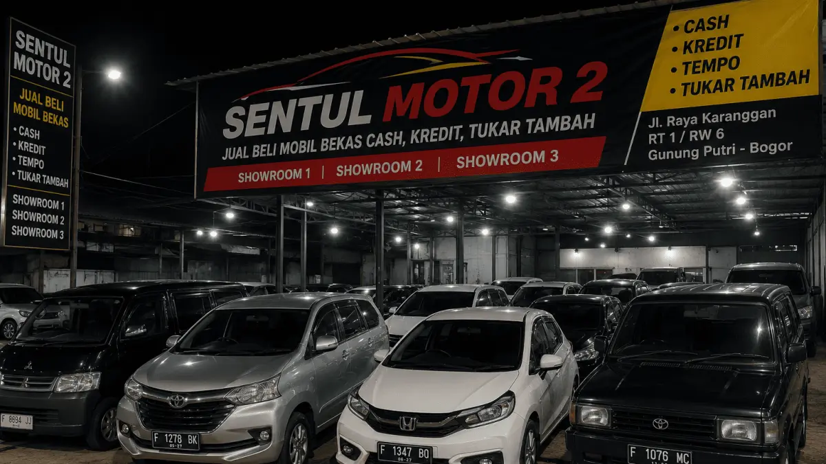 Temukan Mobil Bekas Berkualitas di Sentul Motor 2, Harga Mulai Rp25 Jutaan
