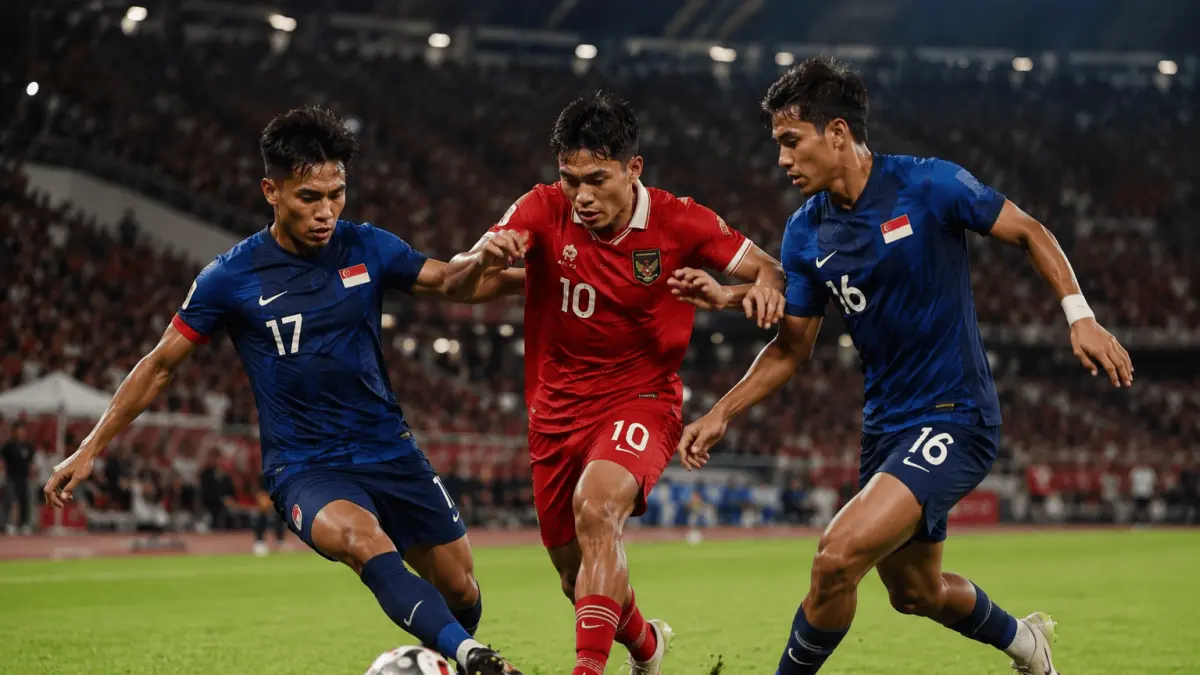 Timnas Indonesia Hadapi Ujian Mental dan Tekanan di Laga Krusial Melawan Singapura