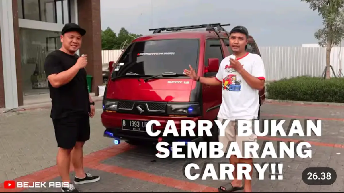 Transformasi Inovatif Suzuki Carry Futura 2014 Menjadi Ruang Hiburan, Ideal untuk Warga Blitar
