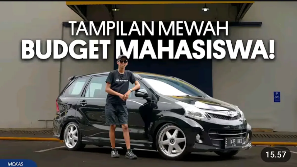 Transformasi Toyota Avanza Veloz: Modifikasi Cerdas Mahasiswa Blitar yang Tetap Stylish