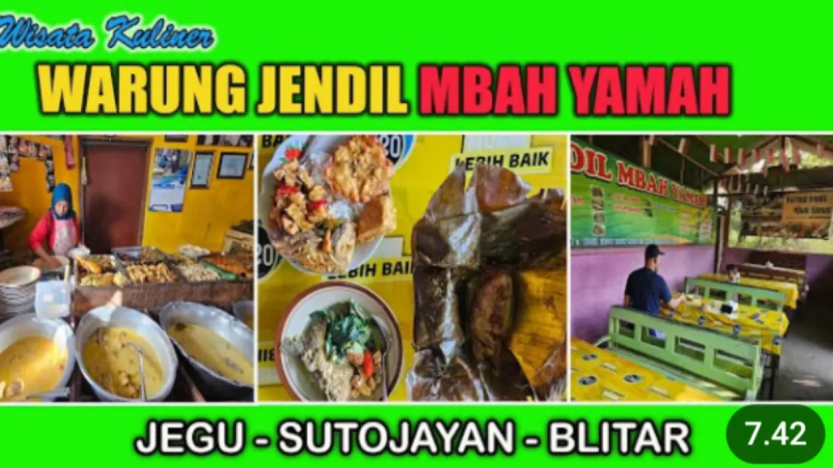Warung Jendil Mbah Yamah: Kuliner Legendaris Ikan Jendil yang Menggoda di Blitar