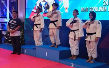 Bripda Dita Aulia Raih Emas Judo Piala Kapolri 2025, Polda Papua Bangga