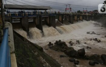 Hujan Deras di Bogor, Bendung Katulampa Aman dan Normal