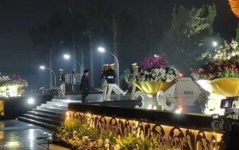 Prabowo Hadiri Upacara Menjelang HUT RI bersama Kabinet Merah Putih