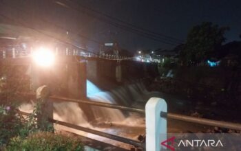 Bendung Katulampa Normal Meski Hujan Deras Melanda Bogor