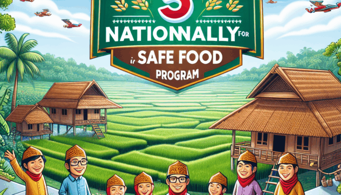 Kelurahan Klampok Masuk 5 Besar Nasional Program Pangan Aman