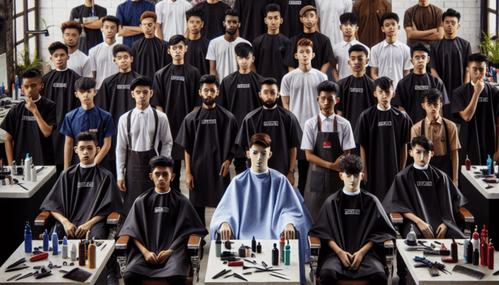 23 Peserta Pelatihan Barbershop Siap Masuki Dunia Kerja di Blitar