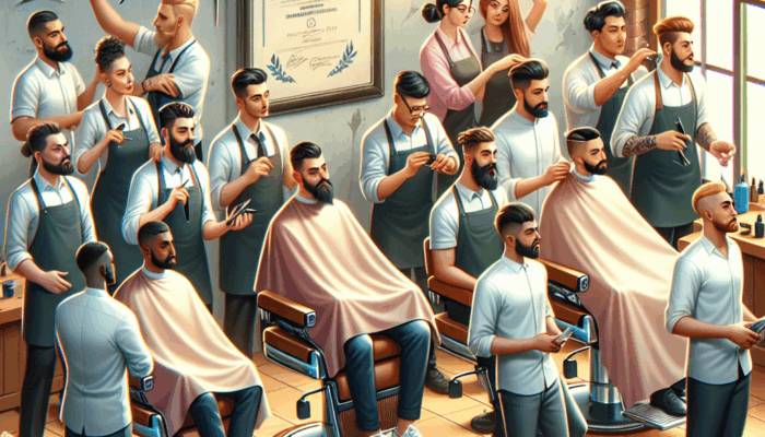 Peserta Pelatihan Barbershop di Blitar Raih Sertifikat, Siap Bekerja atau Berwirausaha