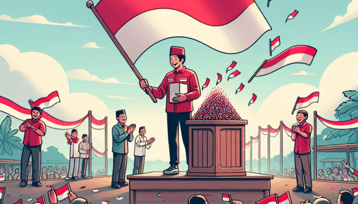 Pemkab Blitar Bagikan 1.000 Bendera Merah Putih Sambut HUT RI ke-80