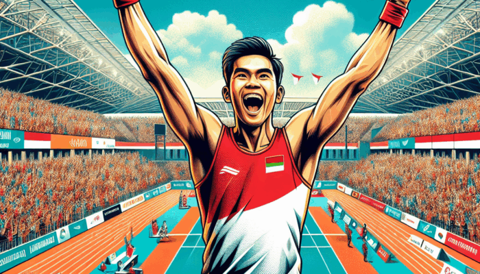 Atlet Blitar Bayu Enggar Saputra Raih Medali Perak di Uzbekistan Open Tournament