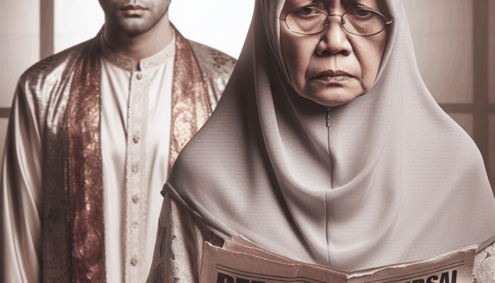 Emak-emak Ngamuk Klaim Tertipu Kyai Samsudin