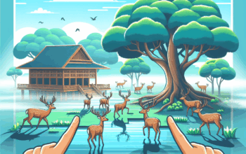 Penangkaran Rusa Kesambi Trees Park Jadi Destinasi Wisata Populer di Blitar