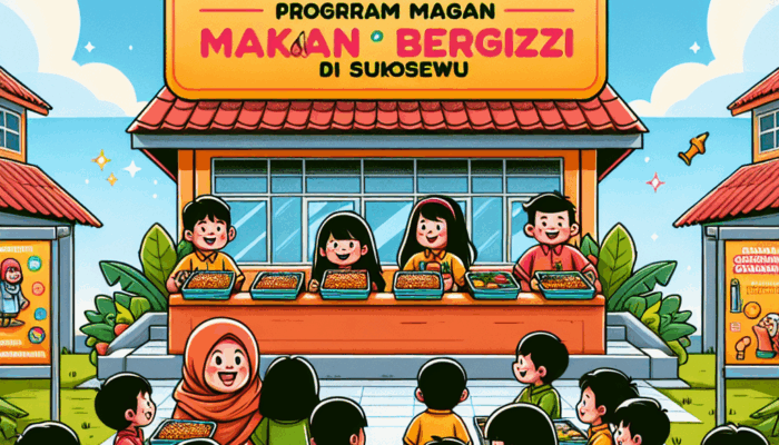 Pemkab Blitar Resmikan Program Makan Bergizi Gratis untuk Siswa di Sukosewu