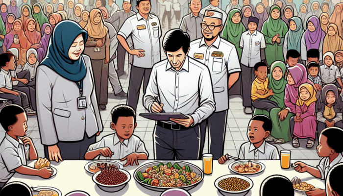 Bupati Blitar Tinjau Program Makan Bergizi Gratis di SLB Tunas Bangsa