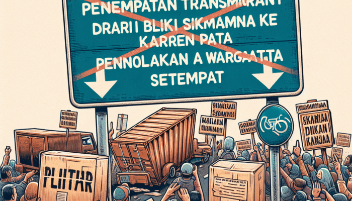 Pembatalan Penempatan Transmigran dari Blitar ke Sukamara karena Penolakan Warga Setempat