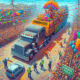 Truk Sound Horeg di Karnaval Kedawung Terbukti Over Dimensi & Overload, Sopir Ditilang