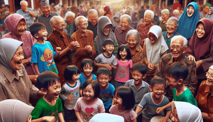 Anak-Anak dan Orang Tua Ceria Ikut Program Kerabat SAE di Blitar