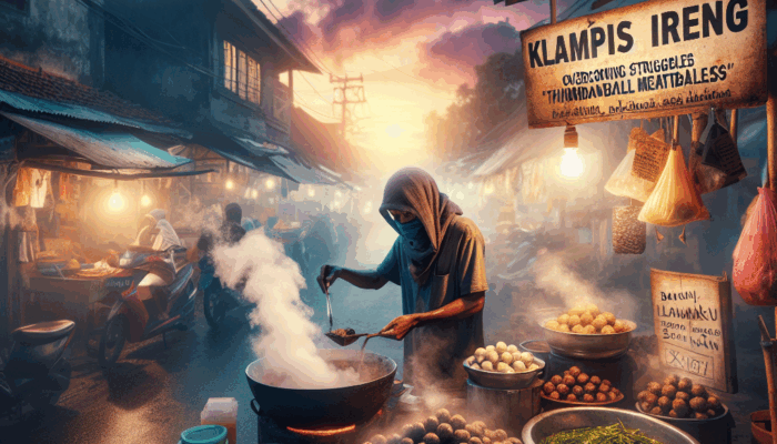 Nurhidayat: Bertahan Hidup dari Bakso Klampis Ireng setelah Kehidupan Sulit di Bali