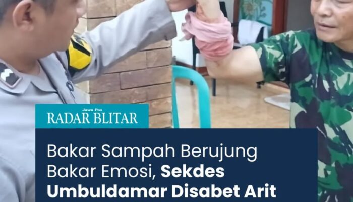 Duel Emosi Berdarah Akibat Bakar Sampah di Ladang