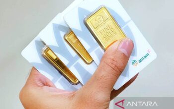 Harga Emas Antam Naik Jadi Rp1.916.000 per Gram