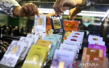 Harga Emas Melonjak, Galeri24 Capai Rp1,902,000 per Gram