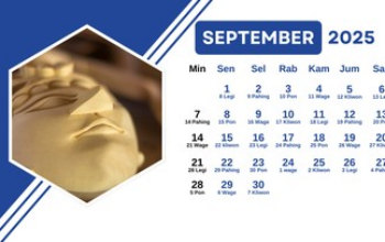 Kalender Jawa September 2025: Bulan Mulud dan Peringatan Maulid Nabi