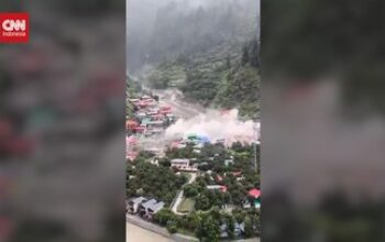 Banjir Bandang di Uttarkashi India, Empat Tewas dan Banyak Terjebak