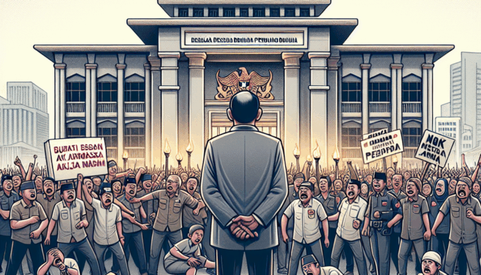Bupati Blitar Sesalkan Aksi Massa Berubah Jadi Penjarahan di Gedung DPRD