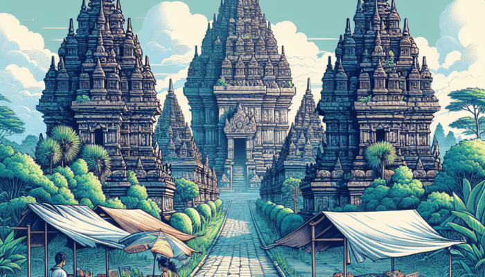 Candi Penataran Sepi Pengunjung, Pedagang Keluhkan Penurunan Omset