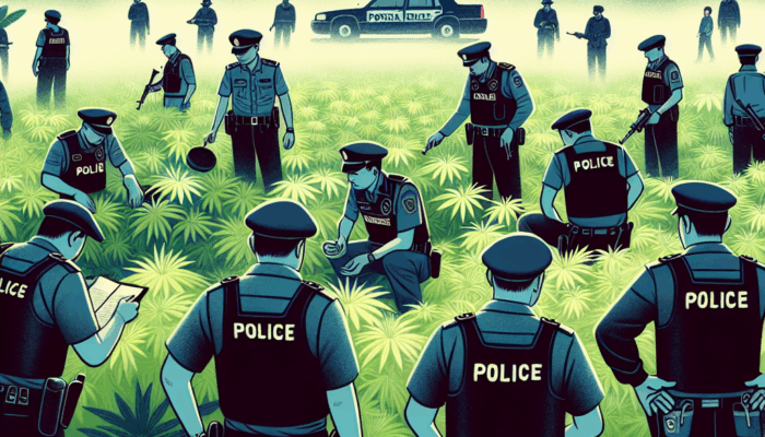 Polres Blitar Ungkap Ladang Ganja di Gandusari Setelah Aksi Demo