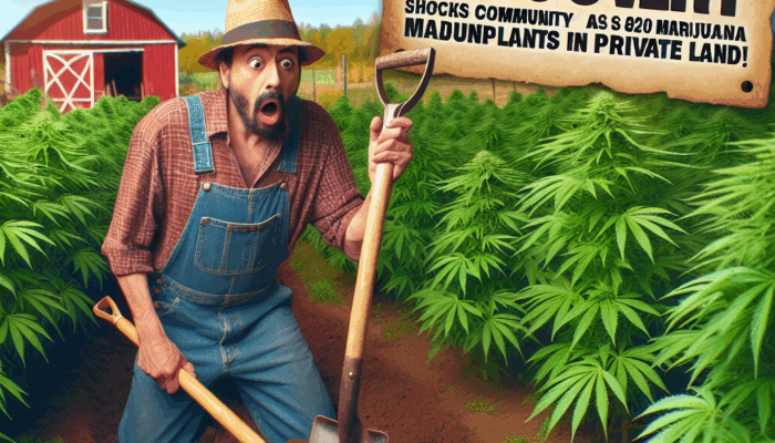 Kades Krisik Terkejut Warganya Tanam 820 Batang Ganja di Lahan Privat