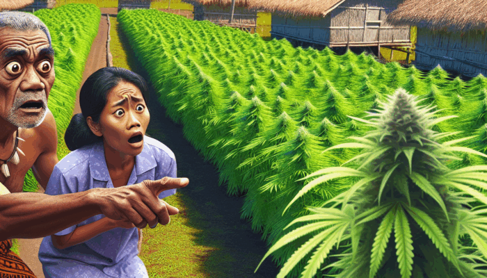 Penemuan Ladang Ganja di Desa Krisik Menggegerkan Warga