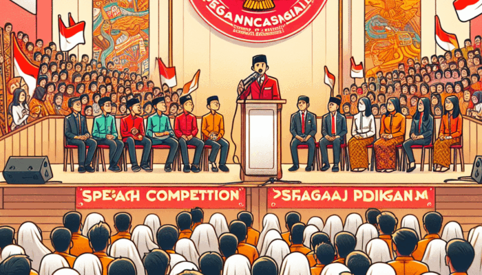 Dinas Pendidikan Blitar Gelar Lomba Pidato untuk Perkuat Ideologi Pancasila di Kalangan Pelajar