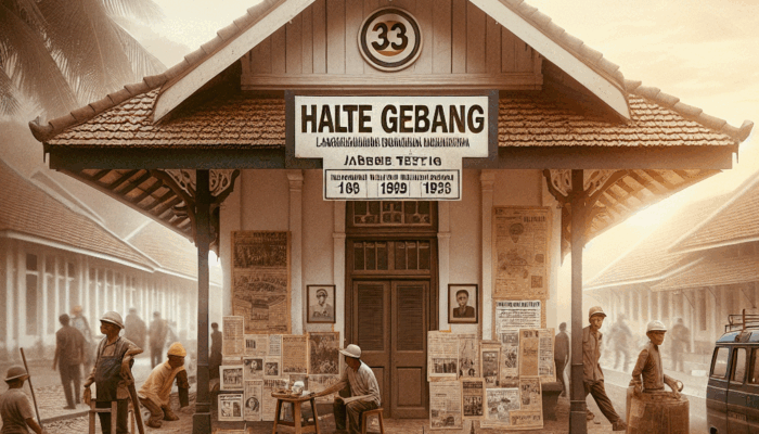 Renovasi Halte Gebang Blitar, Lestarikan Sejarah Bung Karno