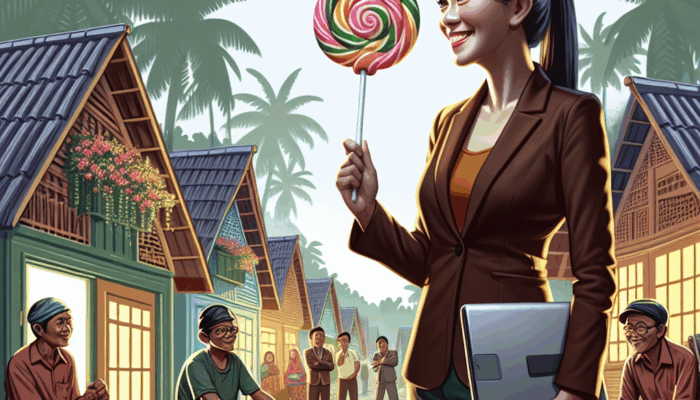 Indah Lestari Sukses Ciptakan Permen Lolipop Populer dari Desa Tawangrejo