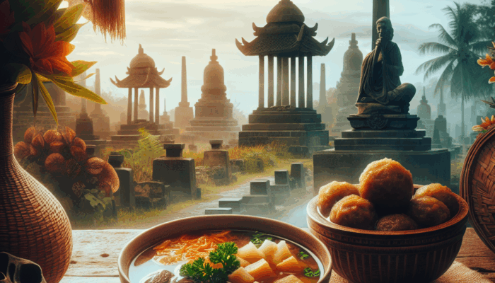 Bakso Soto Cak Ni: Kombinasi Unik yang Menggoda Selera di Makam Bung Karno