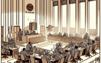 Rapat Paripurna DPRD Blitar Digelar Tanpa AC dan Fasilitas Pendukung Lainnya
