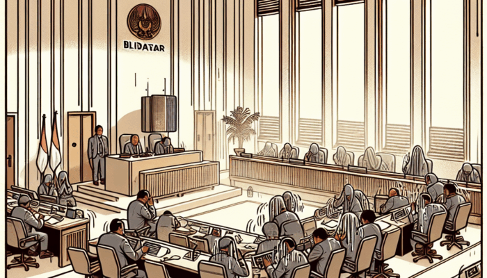 Rapat Paripurna DPRD Blitar Digelar Tanpa AC dan Fasilitas Pendukung Lainnya