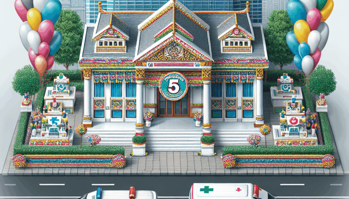 RSUD Srengat Rayakan HUT ke-5 Dapat Ambulance CSR dari Bank Jatim