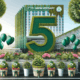 HUT KE-5 RSUD Srengat Ganti Karangan Bunga dengan Tabulampot untuk Dukung Eco Green Office