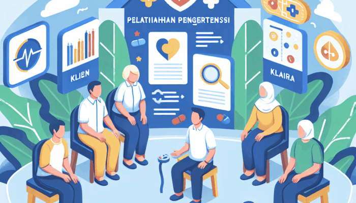 Pelatihan Pengendalian Hipertensi untuk Klien dan Keluarga di Blitar